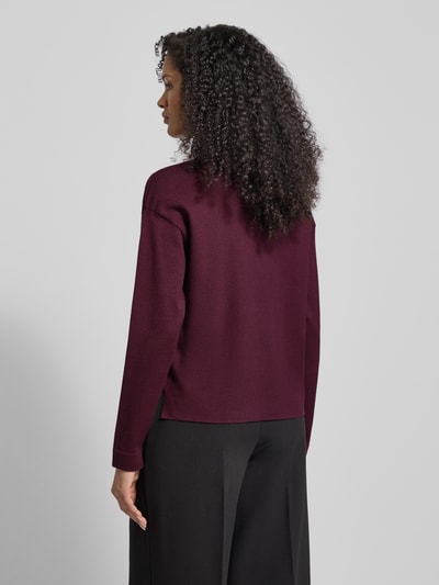 Betty Barclay Strickpullover mit Tunnelzug Bordeaux 5