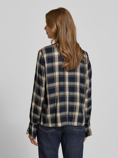 Zero Blusenshirt mit Stehkragen Marine 5