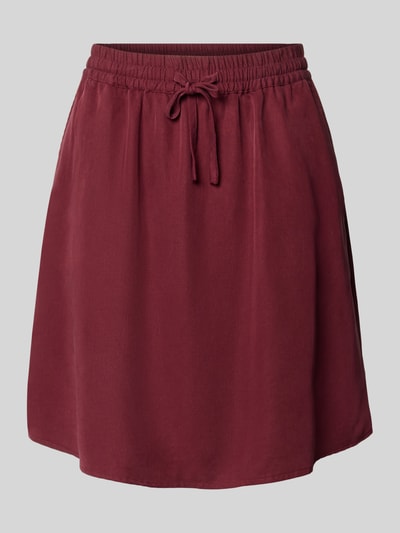 Marc O'Polo DENIM Mini-Rock aus Lyocell Bordeaux 2
