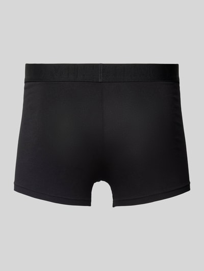 HOM Boxershorts mit elastischem Label-Bund im 3er-Pack Black 3