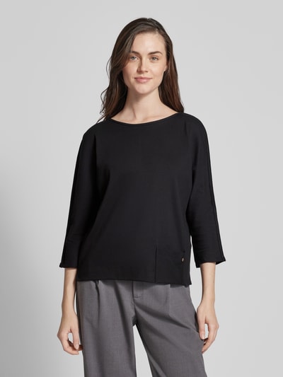 Marc Cain Longsleeve mit 3/4-Arm Black 4