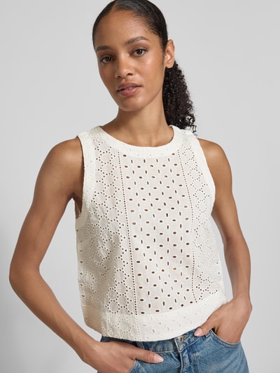 Jake*s Casual Top im Batik Look Offwhite 3