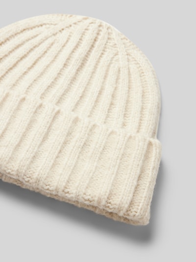 Pieces Beanie mit breitem Umschlag Hellgrau 2