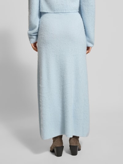 BOSS Orange Maxi-rok met wol, model 'FICI' Lichtblauw - 5