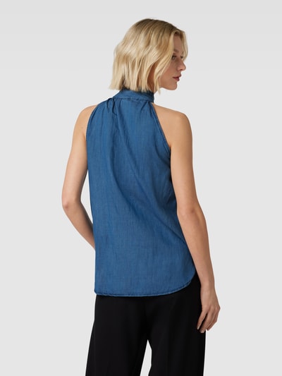 tonno & panna Jeansblouse met linnen, model 'Kimba' Jeans - 5