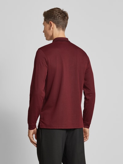 RAGMAN Regular fit poloshirt met borstzak Bordeaux - 5