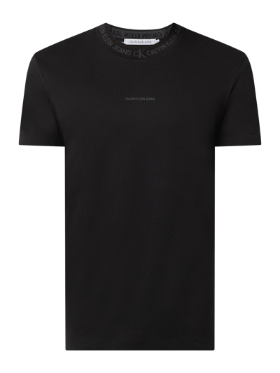 Calvin Klein Jeans T-Shirt aus Bio-Baumwolle Black 2