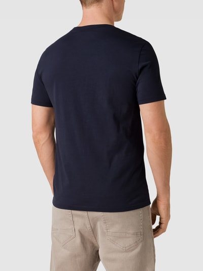 Armedangels T-shirt met motiefprint, model 'JAAMES' Donkerblauw - 5