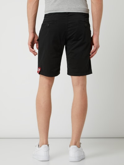 Alpha Industries Chino-Shorts mit Stretch-Anteil Modell 'Kerosene' Black 5