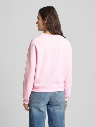 Rich & Royal Sweatshirt mit Statement-Applikation Hellrosa 5