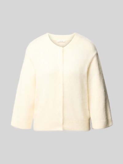 OPUS Strickjacke aus Woll-Mohair-Mix Modell 'Disille' Sand 1