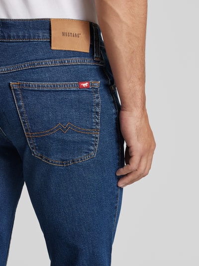 Mustang Straight Fit Jeans im 5-Pocket-Design Jeansblau 3