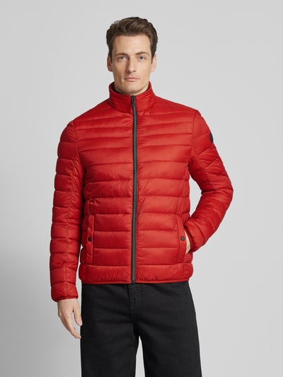 Christian Berg Men Steppjacke mit Stehkragen Rot 4