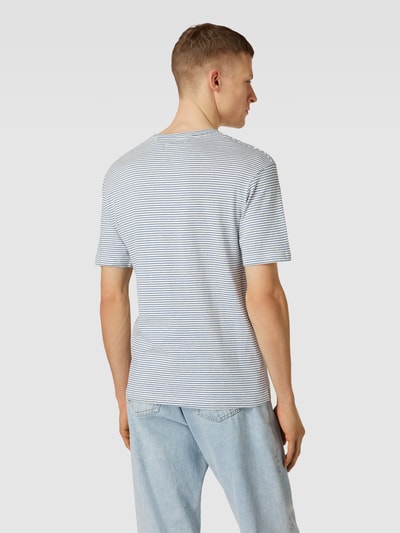 Jack & Jones Premium T-shirt w paski Jasnoniebieski 5