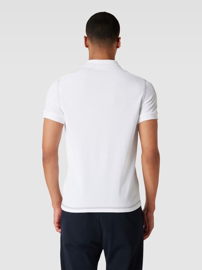 Lacoste Poloshirt mit Label-Print Weiss 5