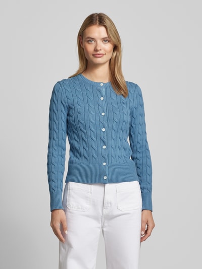 Polo Ralph Lauren Cardigan met kabelpatroon Blauw - 4