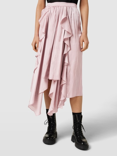 Zadig & Voltaire Midirok met volants Rosé - 4