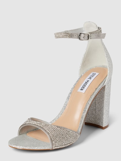 Steve Madden Sandalette mit Strasssteinbesatz Modell 'CAPSULE' Silber 1