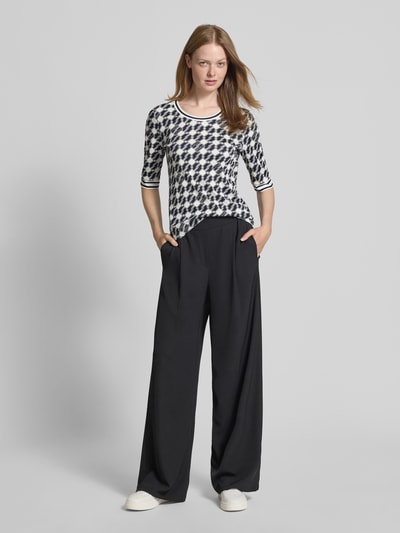 Marc Cain Shirt met 1/2-mouwen Offwhite - 1