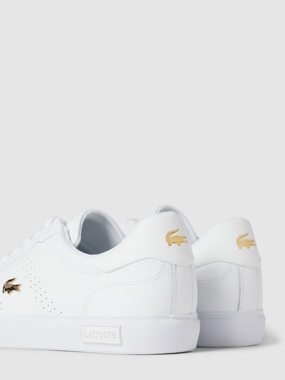 Lacoste Sneakers met logo-applicatie Wit - 2