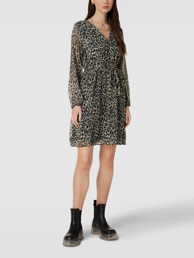 Only Blusenkleid mit Allover-Muster Modell 'CERA' (beige melange) online  kaufen