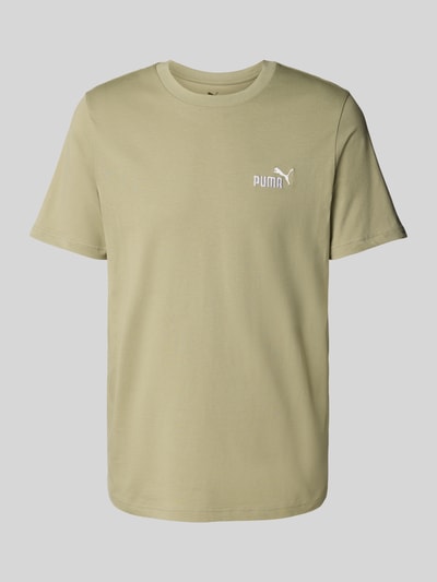 PUMA PERFORMANCE T-shirt met labelstitching Lichtgroen - 2