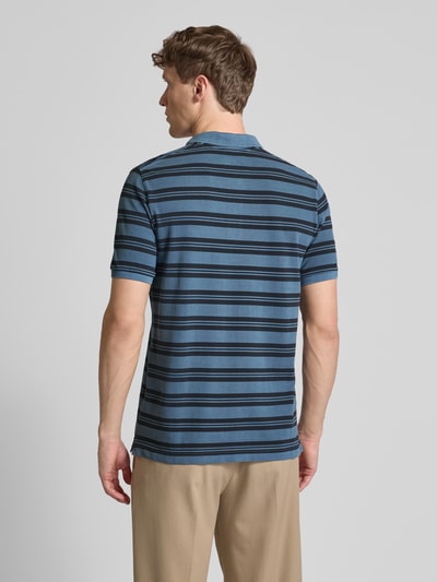 Marc O'Polo Regular Fit Poloshirt aus Baumwoll-Piqué Blau 5