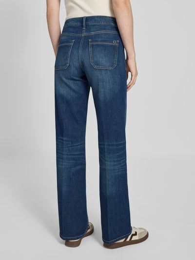 Cambio Regular fit jeans met steekzakken, model 'TESS' Blauw - 5