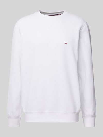 Tommy Hilfiger Sweatshirt mit Logo-Stitching Weiss 1