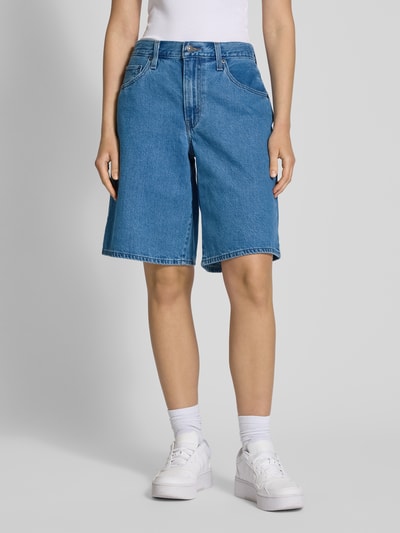 Levi's® Szorty jeansowe o kroju baggy fit z 5 kieszeniami model ‘FOOLISH’ Jeansowy niebieski 4