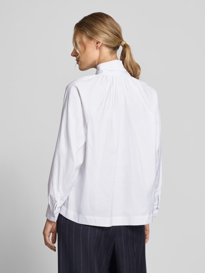 Smith and Soul Regular Fit Hemdbluse aus Baumwoll-Mix mit Stehkragen Weiss 5