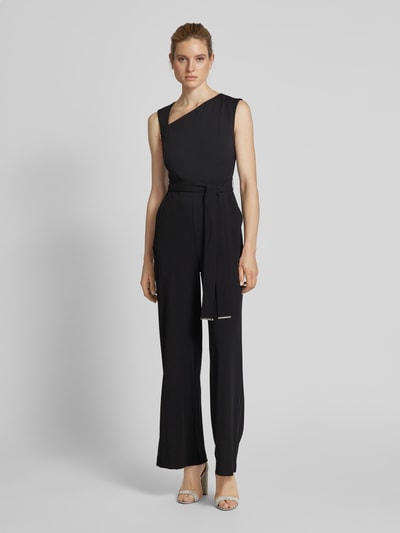 Calvin Klein Womenswear Jumpsuit mit Taillengürtel Black 4