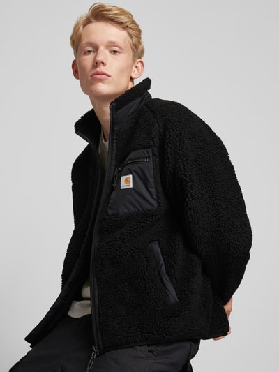 Carhartt Work In Progress Sherpa Jacket mit Stehkragen Modell 'PRENTIS' Black 3