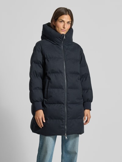 Blonde No. 8 Steppmantel mit Kapuze Marine 4