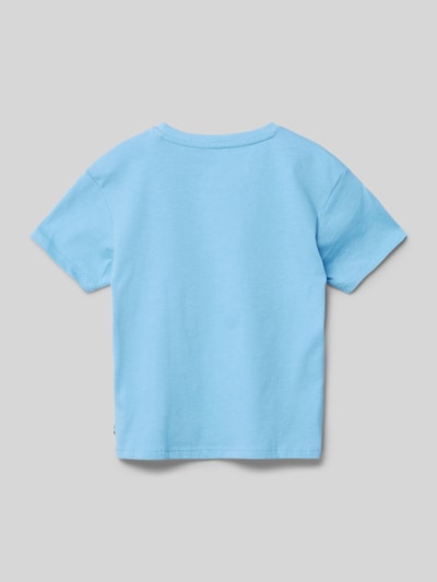 Tom Tailor T-shirt met motiefprint Turquoise - 3