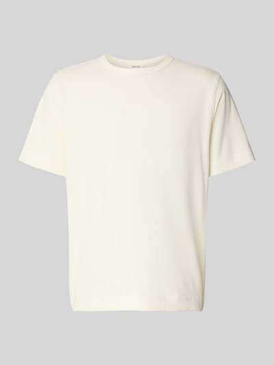 SELECTED HOMME Regular Fit T-Shirt aus reiner Baumwolle Modell 'CHRIS' Offwhite 2