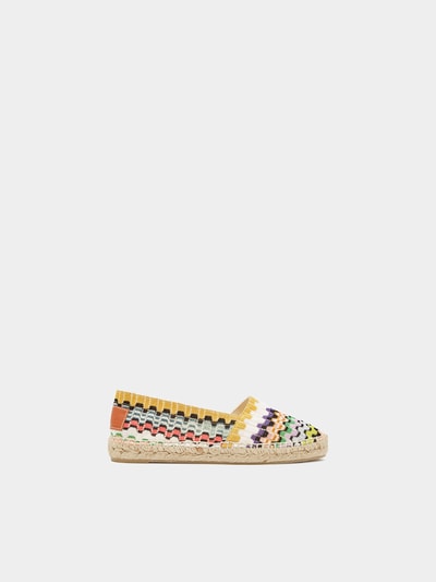 Castaner x Missoni Espadrilles Kenda aus Bast mit Missoni-Muster Multi Stylebop 3