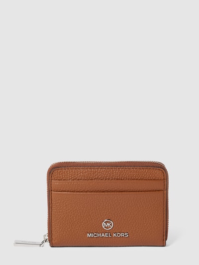 MICHAEL Michael Kors Portemonnaie mit Label-Applikation Cognac 1