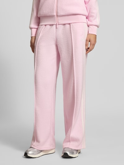 adidas Originals Sweatbroek met elastische band Roze gemêleerd - 4