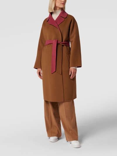 Weekend Max Mara Keerbare jas met tailleriem Bordeaux - 6