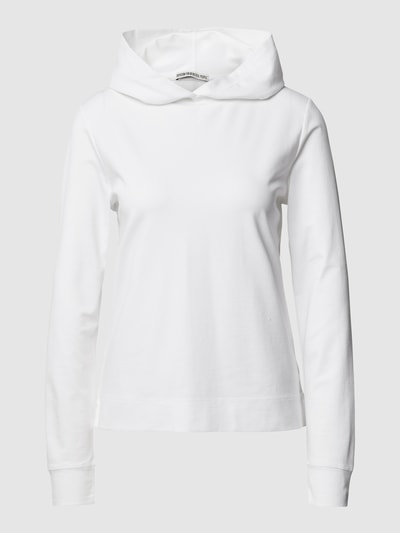 Drykorn Hoodie im unifarbenen Design Weiss 2