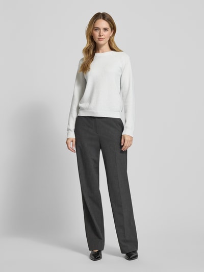 Vero Moda Regular fit gebreide pullover met ronde hals, model 'DOFFYSHINE' Zilver - 1