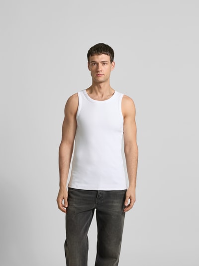 WON HUNDRED Tanktop in Feinripp-Optik Weiss 4