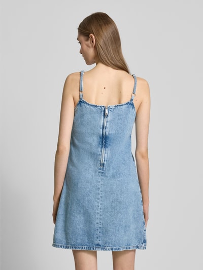 Calvin Klein Jeans Jeanskleid mit verstellbaren Trägern Modell 'ICONIC' Jeansblau 5