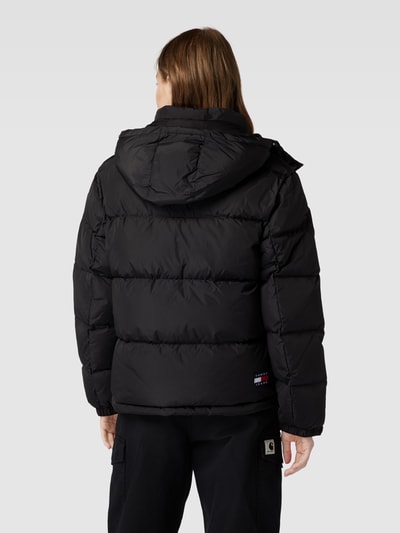 Tommy Jeans Gewatteerd jack met capuchon, model 'ALASKA' Zwart - 5