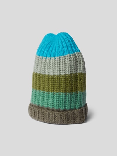 The Holy goat Beanie aus Kaschmir Grün 2