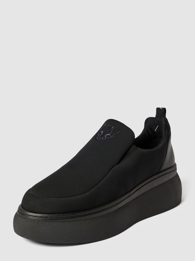 Marc Cain Bags & Shoes Slip-On-Sneaker mit Motiv-Stitching Black 2