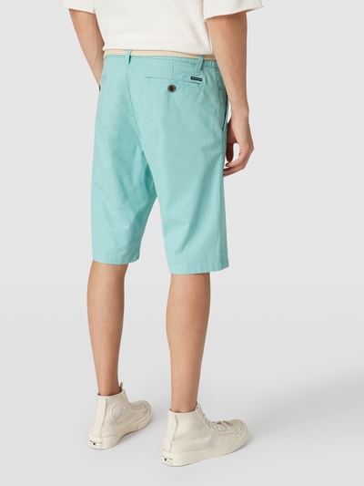 Tom Tailor Regular Fit Shorts mit Logo-Detail Aqua 5