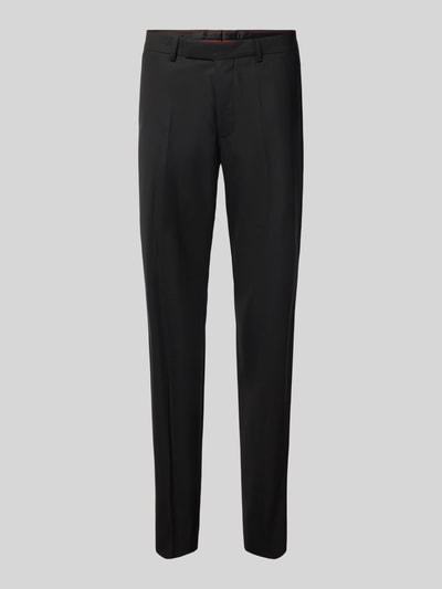 CINQUE Straight Fit Hose mit Bügelfalten Modell 'Totti' Black 1