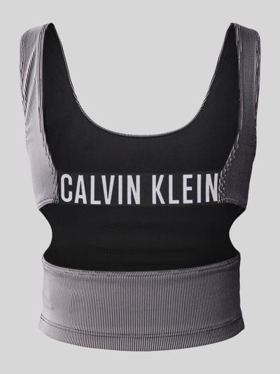 Calvin Klein Underwear Góra od stroju kąpielowego z wycięciamiz tyłu Czarny 3